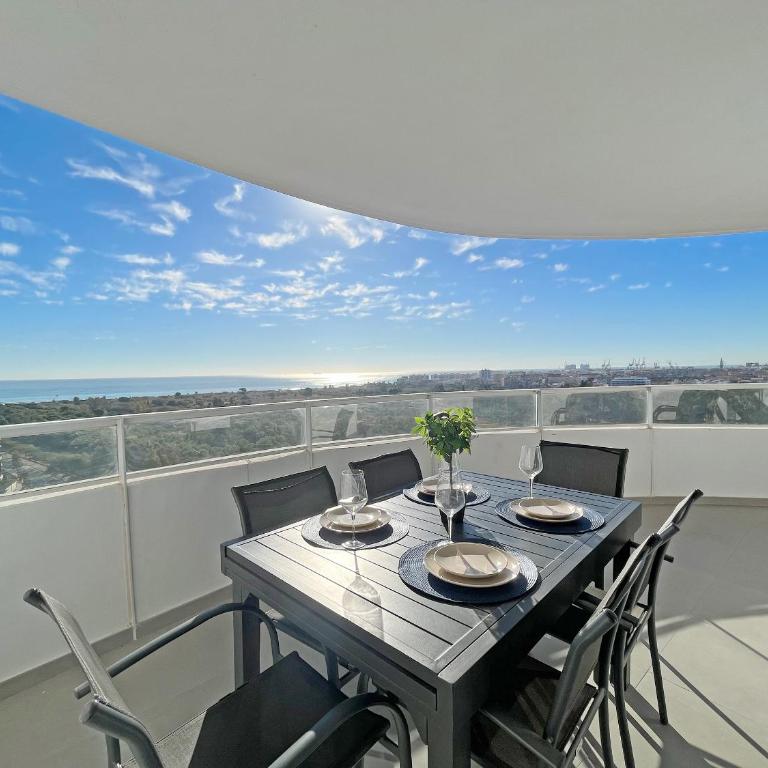 Global Vacacional, Apartamento con amplia terraza con vistas al mar - Apartment mit Meerblick - 1
