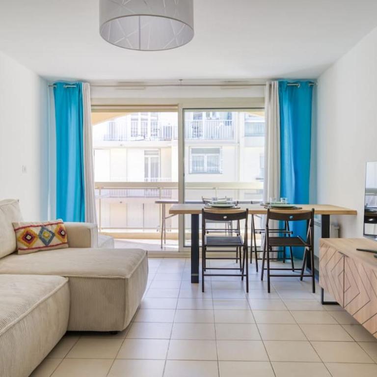 Spacieux 3 pièces à 200m des plages - Apartment mit 2 Schlafzimmern - 4