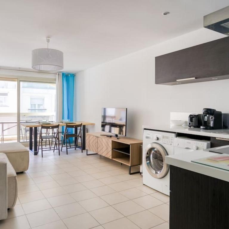Spacieux 3 pièces à 200m des plages - Apartment mit 2 Schlafzimmern - 2