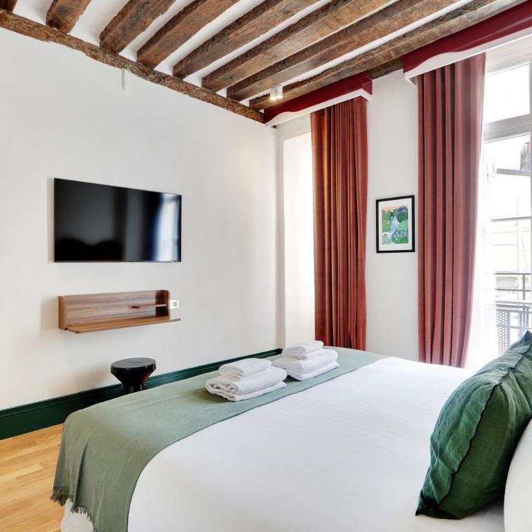 Paris Home Collection Serviced Apartments in Notre Dame - Rue Savoie - Appartement 2 Chambres - 9