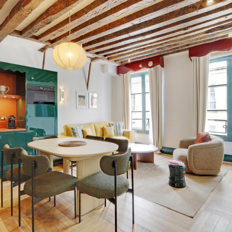 Paris Home Collection Serviced Apartments in Notre Dame - Rue Savoie - Appartement 2 Chambres - 15