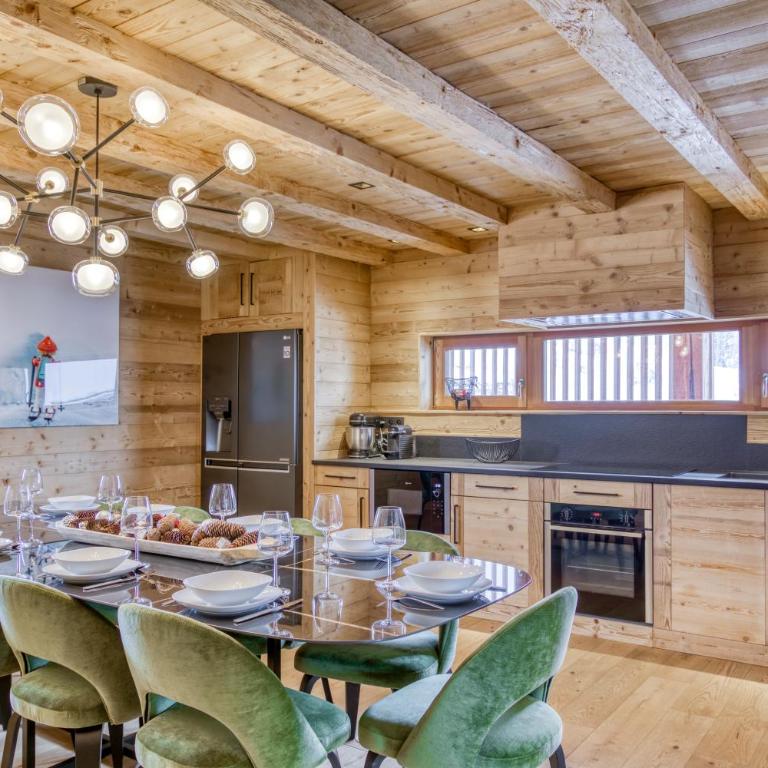 Grand chalet récent avec Jacuzzi, ski au pied - Chalet - 5