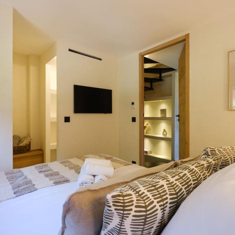 Triplex vue mer 100m plage Golfe de St Tropez - Apartment mit 2 Schlafzimmern - 36