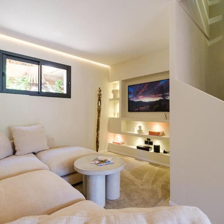 Triplex vue mer 100m plage Golfe de St Tropez - Apartment mit 2 Schlafzimmern - 51