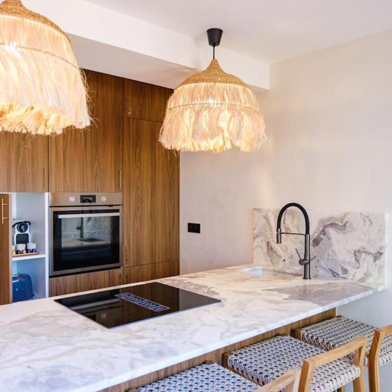 Triplex vue mer 100m plage Golfe de St Tropez - Apartment mit 2 Schlafzimmern - 52