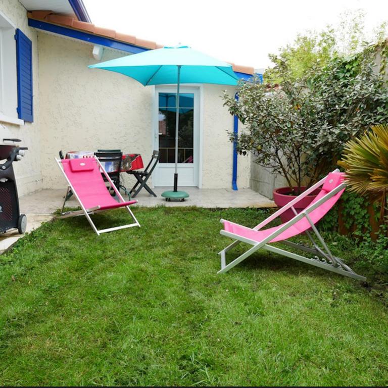 T2 Climatise sur le BASSIN D ARCACHON - Appartement 1 Chambre - Vue sur Jardin - 3