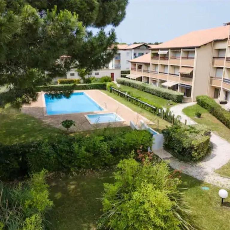Studio Nala home Andernos avec terrasse, parking privatif, piscine dans résidence , wifi, ménage compris - Studio avec Terrasse - 3