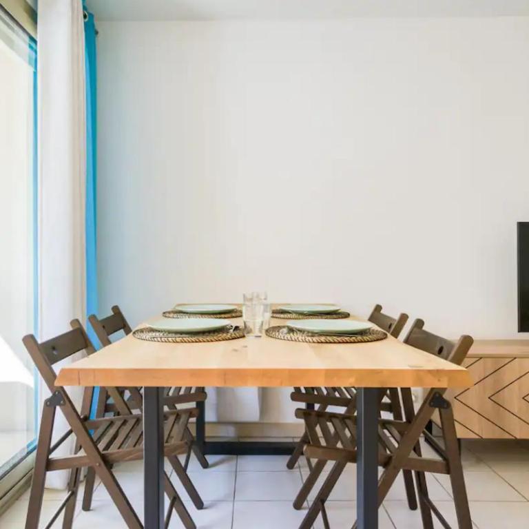 Spacieux 3 pièces à 200m des plages - Apartment mit 2 Schlafzimmern - 8