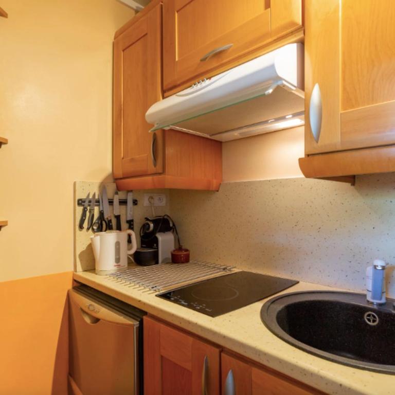 Appartement hyper centre face au domaine skiable - One-Bedroom Apartment with Balcony and Mountain View - 7