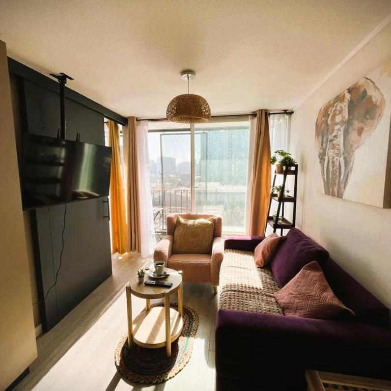 HOM I Amplio y Comodo Depto 1D1B Santiago - Apartamento - 1
