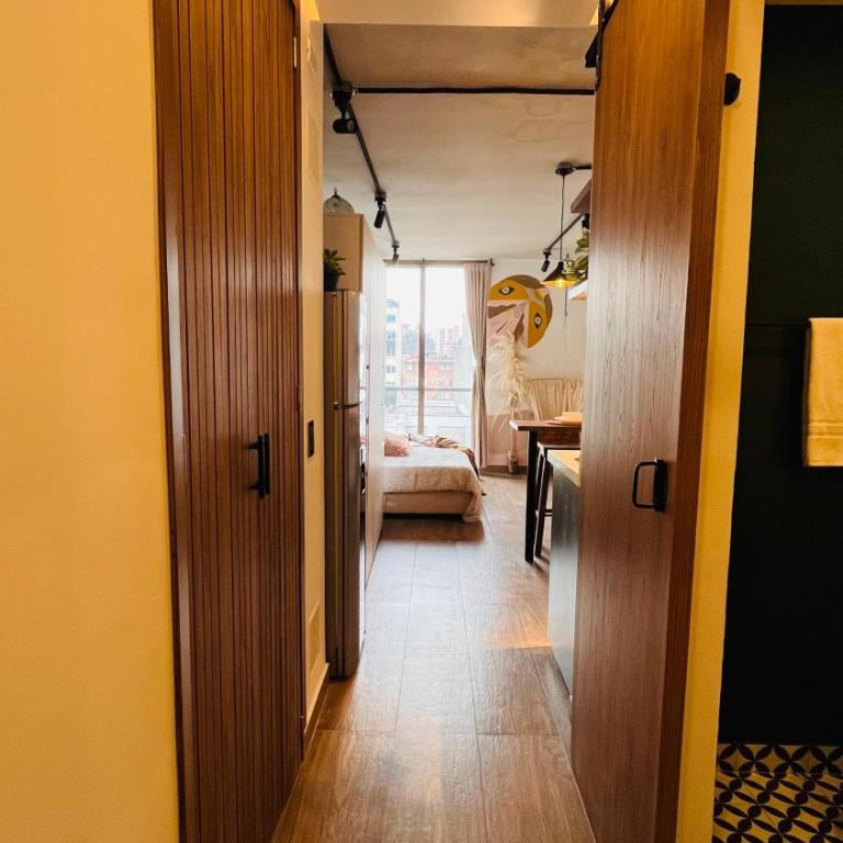 Acogedor miniloft Chapinero - Apartamento Loft de 1 dormitorio con balcón - 19