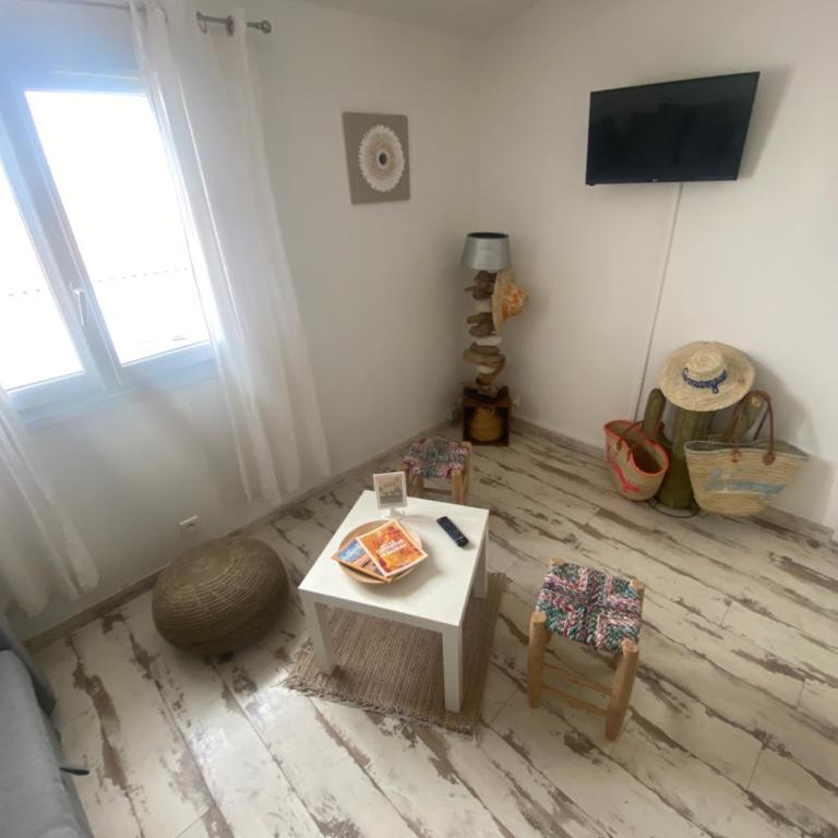 Appartement cosy Le Bohème, à 300m des plages et animaux acceptés 2eme étage - Apartment mit 1 Schlafzimmer - 7