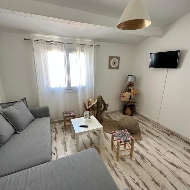Appartement cosy Le Bohème, à 300m des plages et animaux acceptés 2eme étage - Apartment mit 1 Schlafzimmer - 21