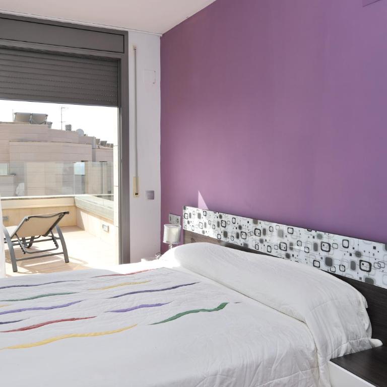 AT014 A pocos metros de la playa, equipamiento completo, piscina comunitaria - Villa con vistas al jardín - 19