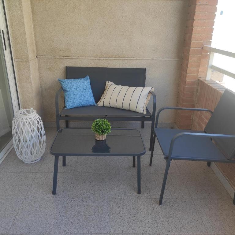 Casa Maitea, Playa Levante primera línea de mar, Parking - One-Bedroom Apartment with Sea View and Terrace - 15
