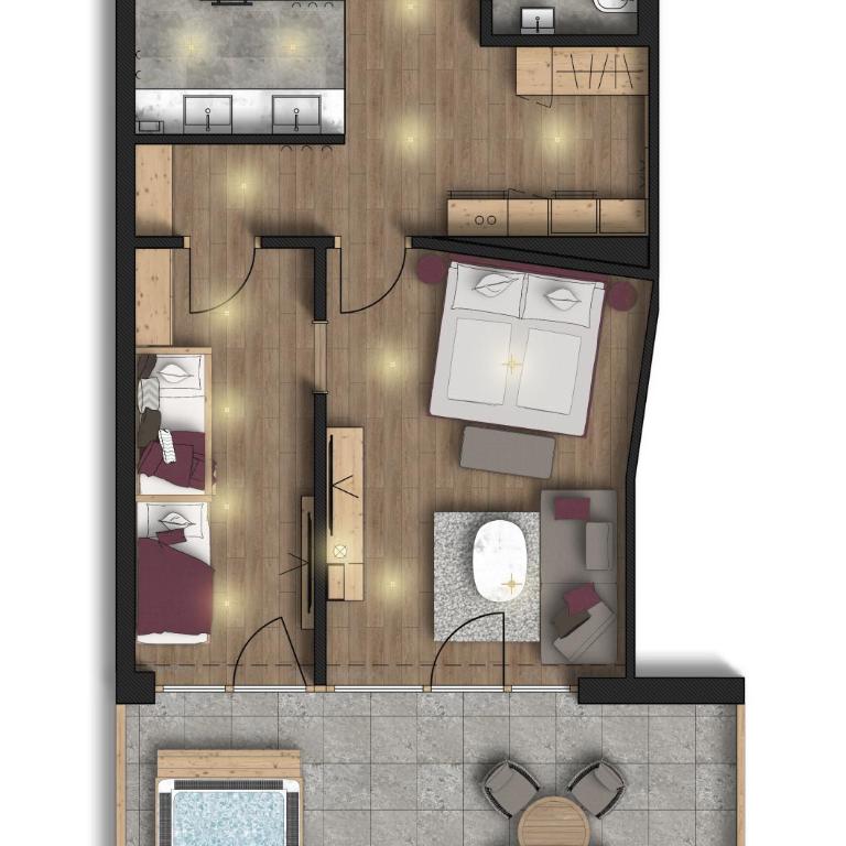 DAS GERSTL Family Retreat - Suite Familiare Deluxe - 2