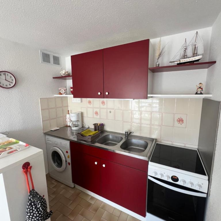 SABLES D'OR Joli T3 proche de la mer Plage Richelieu Cap d'Agde - Appartamento con Balcone - 7
