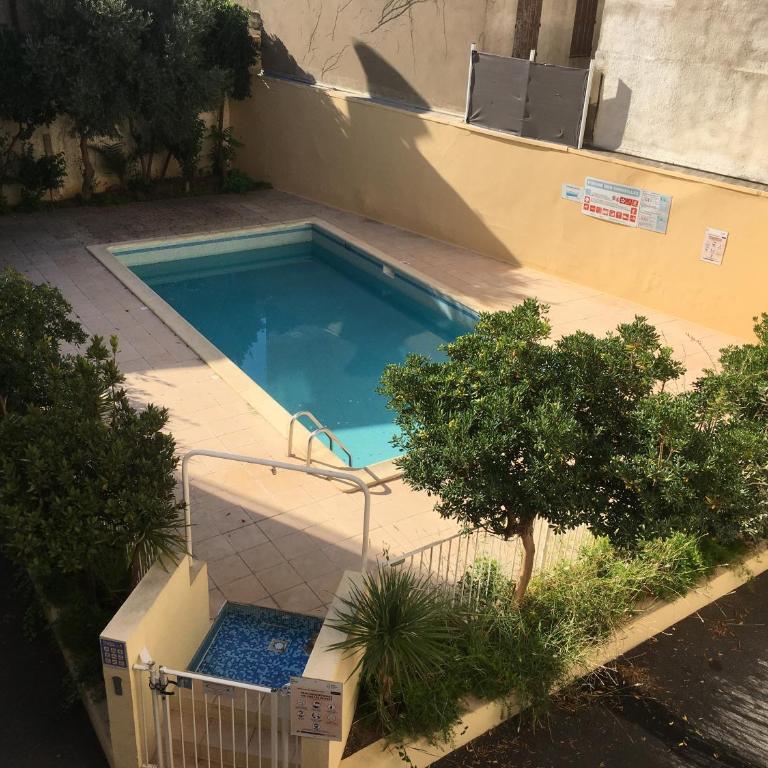 Studio cabine dans résidence avec piscine - Apartment mit 1 Schlafzimmer - 2