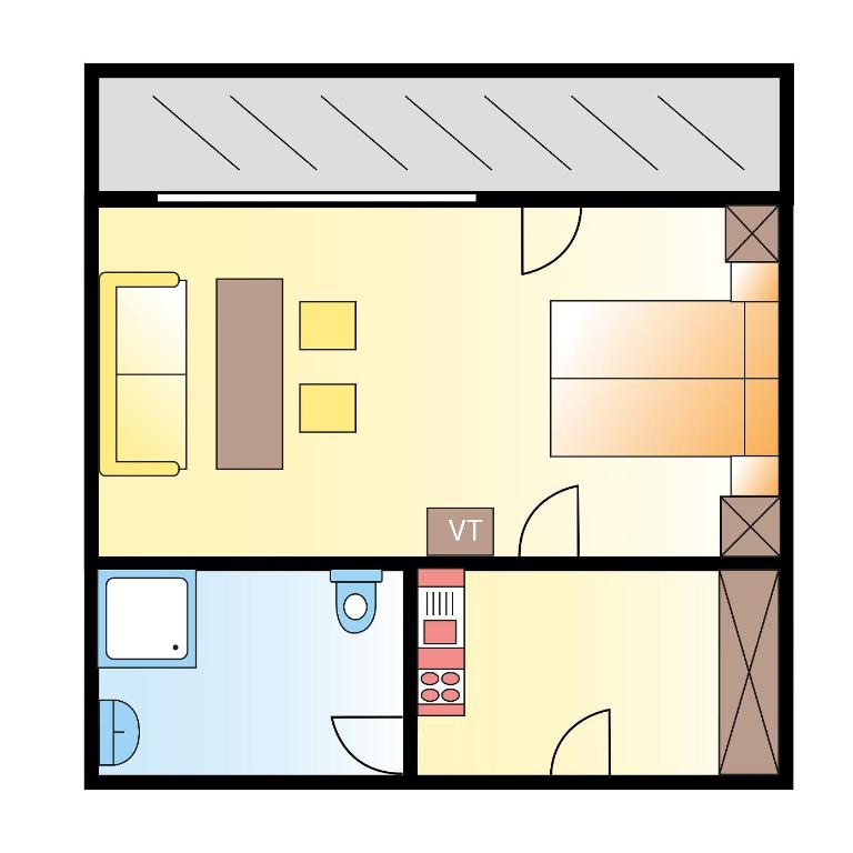 Gästehaus Bachtl - Apartment mit Dusche - 5