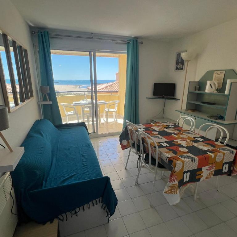SAVANNA BEACH I Agréable T2 avec belle vue mer piscine Rochelongue Cap d'Agde - Appartamento con Vista Mare - 3