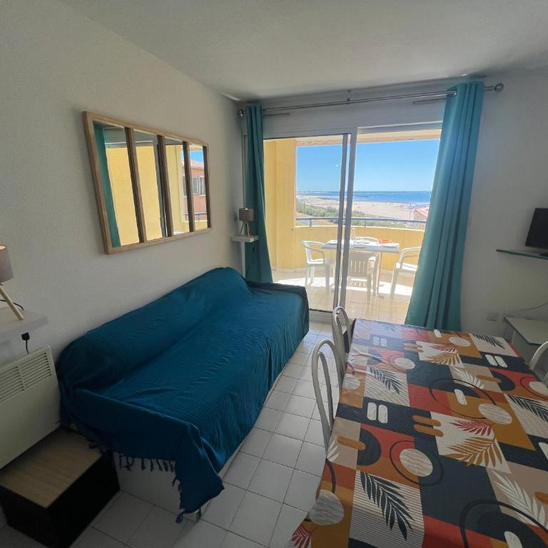 SAVANNA BEACH I Agréable T2 avec belle vue mer piscine Rochelongue Cap d'Agde - Appartamento con Vista Mare - 4