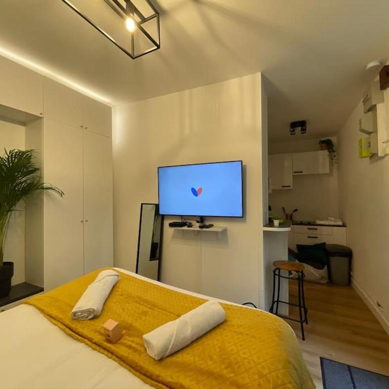 Rouen Centre - Joli studio avec espace extérieur - Apartamento de 1 dormitorio - 2