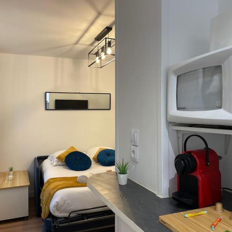 Rouen Centre - Joli studio avec espace extérieur - Apartamento de 1 dormitorio - 14