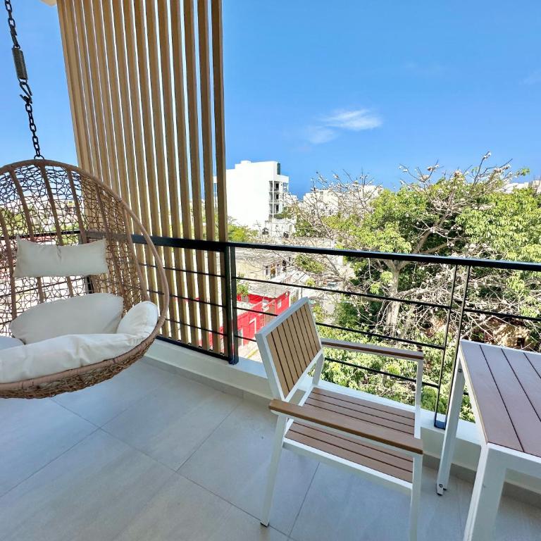 Levitat Hunah - Apartment with Balcony - 23