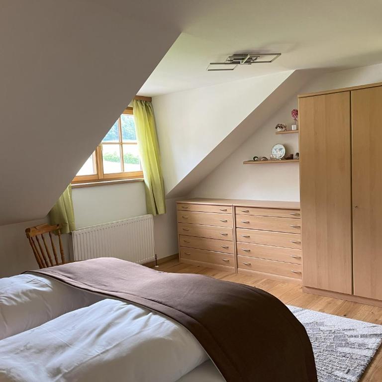Eisenstattgut Faistenau - Appartement 1 Chambre avec Balcon et Vue sur les Montagnes - 13