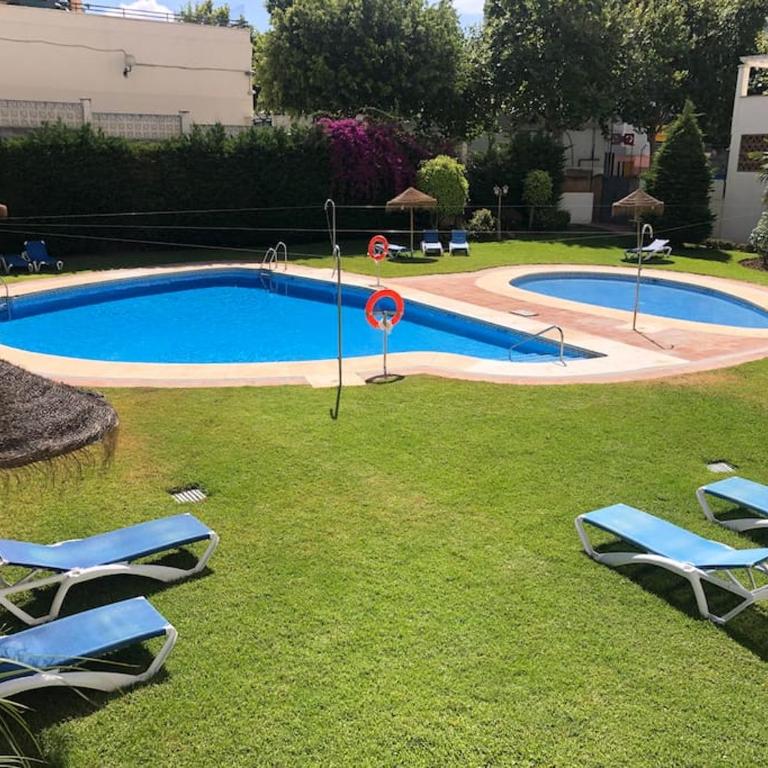 Oasis Apartment 100 meters from Beach with Private Parking - Two-Bedroom Apartment - 32