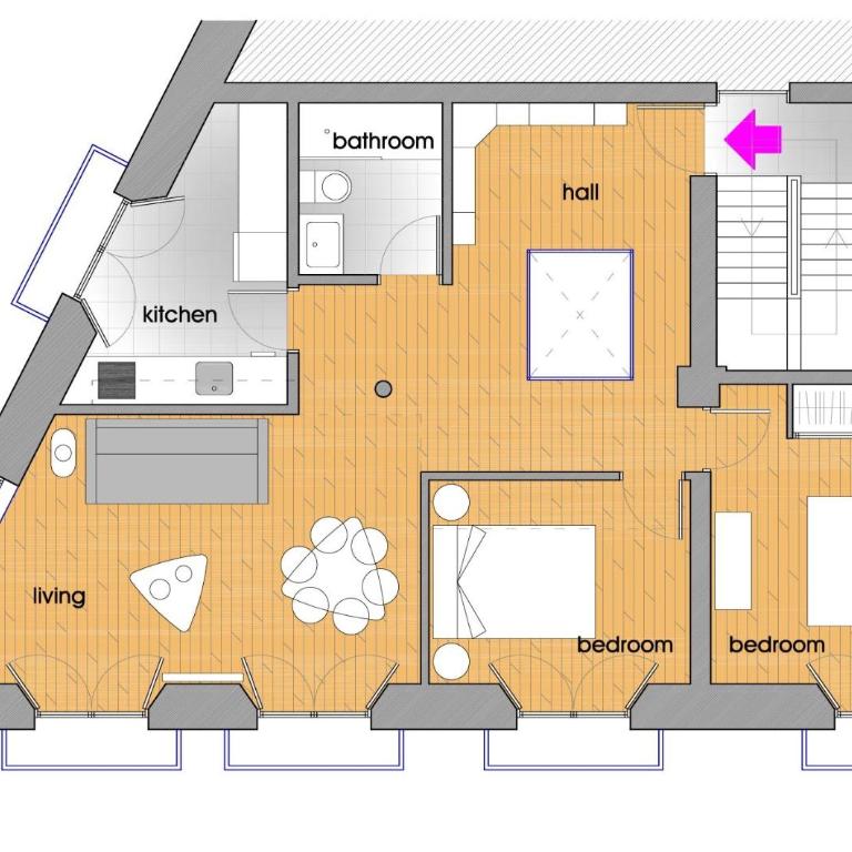 HomeySeville-Special Apartment Arenal 6 pax, Parking Optional - Apartamento de 2 dormitorios - 8