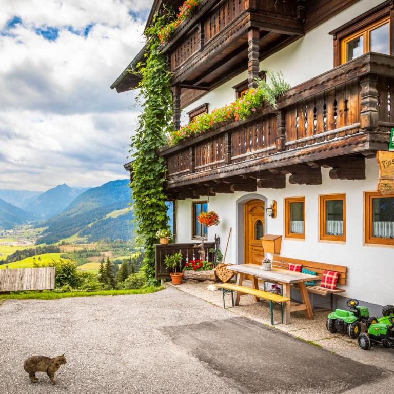 Pürstinghof - Apartment mit 1 Schlafzimmer, Balkon und Bergblick - 12