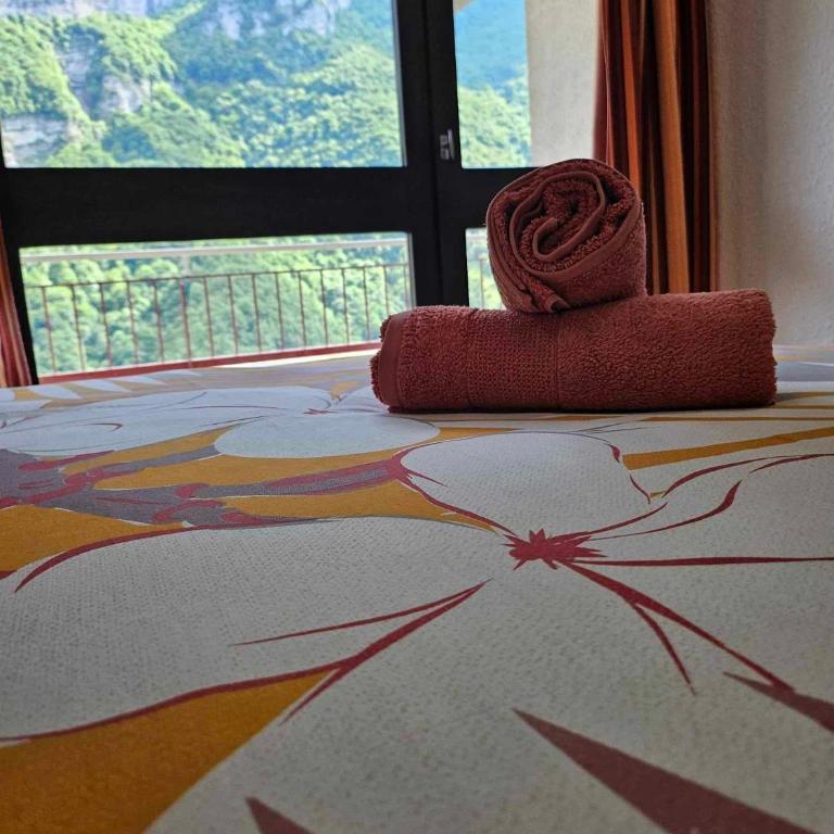 Cinéma, Chambre Privée Au Le Refuge Du Phoenix - Chambre Double - Vue sur Montagne - 14