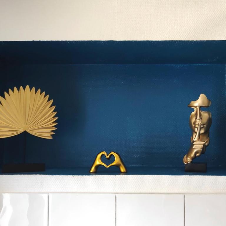 Le refuge Bleu et Or - Appartement 1 Chambre - 11