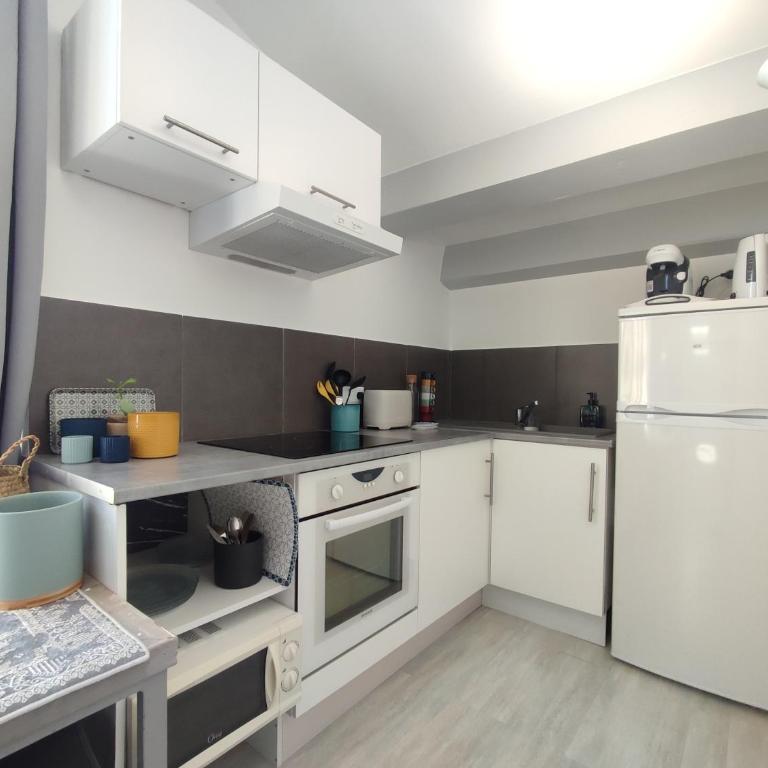 Nid douillet vue mer Hyères - Appartement 1 Chambre - 28