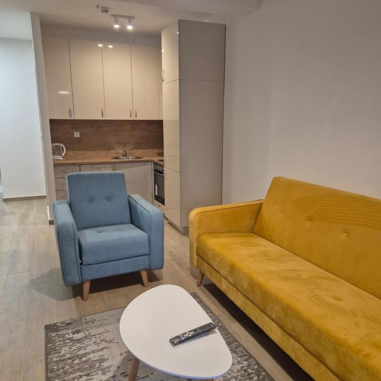 Rafailovici Beachfront Apartment 2 - Apartman s 1 Spavaćom Sobom, Pogledom na More i Terasom - 1