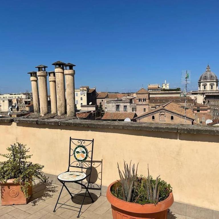ROMA - antique apartment with private terrace - Appartamento con 2 Camere da Letto - 4