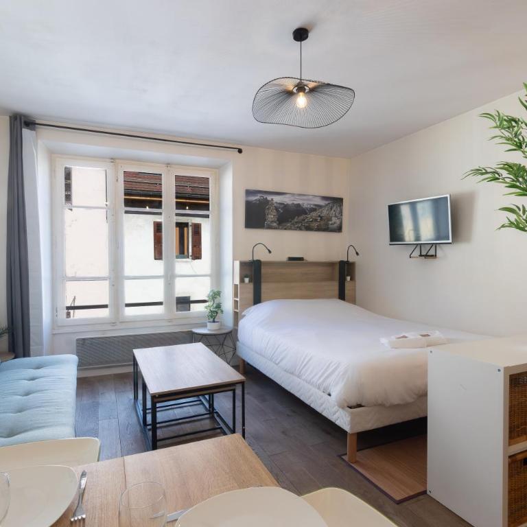Cabana & Le Cocon Annecy Centre - Proche Gare et Lac - One-Bedroom Apartment - 4