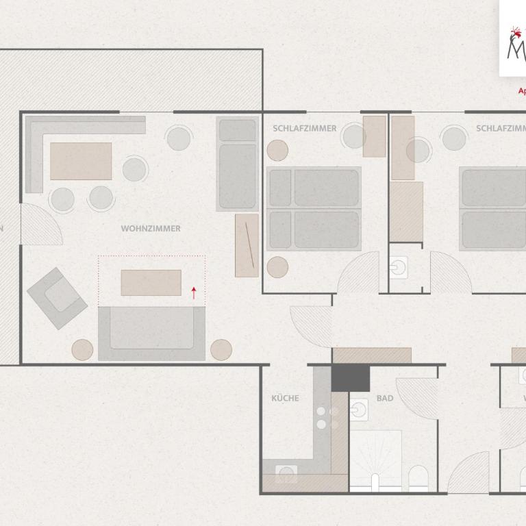 Appartements Markus - Appartement 2 Chambres - 7