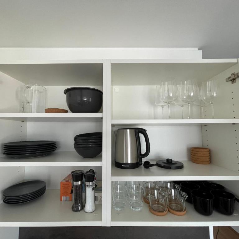 Luxusapartment mit 40 qm Terrasse, E-Parkplatz und Parkplatz - Apartment mit 2 Schlafzimmern und Terrasse - 24