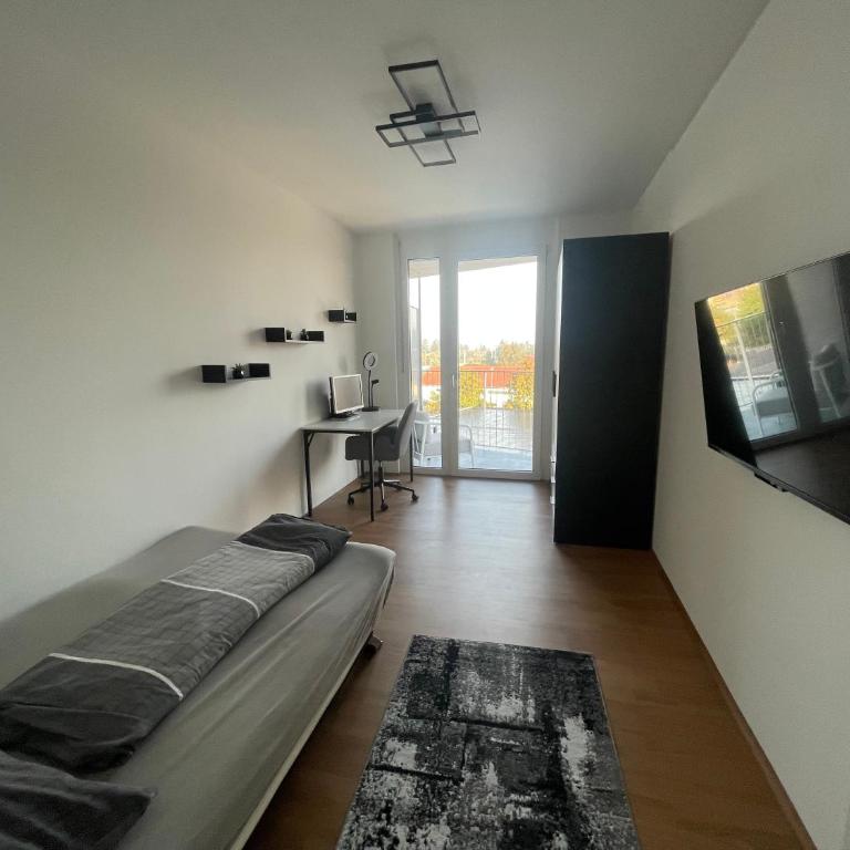 Luxusapartment mit 40 qm Terrasse, E-Parkplatz und Parkplatz - Apartment mit 2 Schlafzimmern und Terrasse - 32