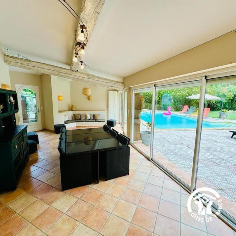 Domaine 15 pers, Piscine, Pétanque, Canal du midi - Seven-Bedroom House - 18
