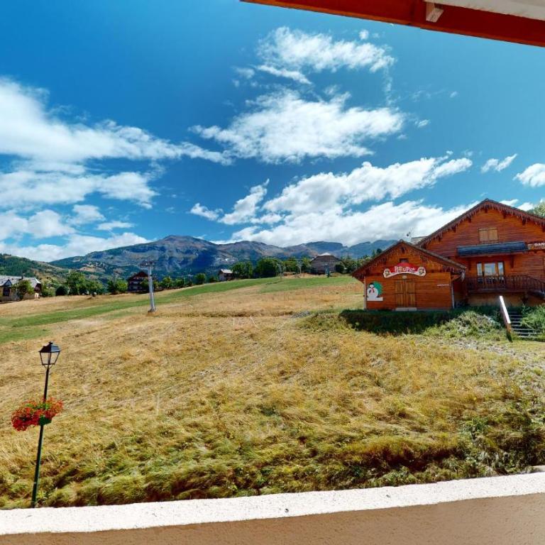 Studio 4 pers Le Sauze pied des pistes de ski - Apartment mit Balkon - 7