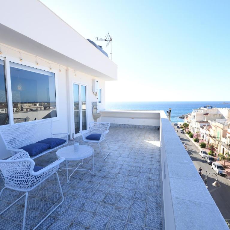 Riad Casa Vacanze - Apartment mit 1 Schlafzimmer, Meerblick und Terrasse - 6