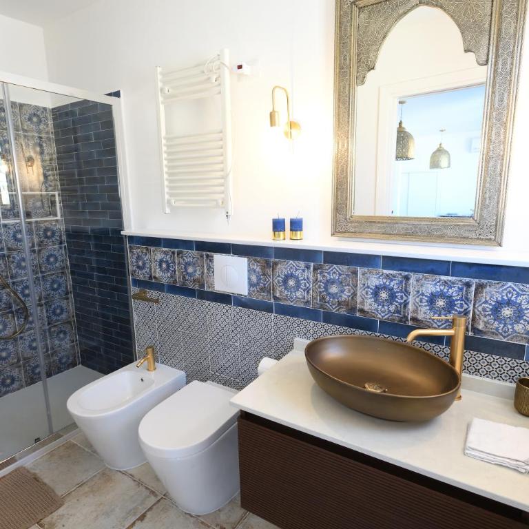 Riad Casa Vacanze - Apartment mit 1 Schlafzimmer, Meerblick und Terrasse - 14
