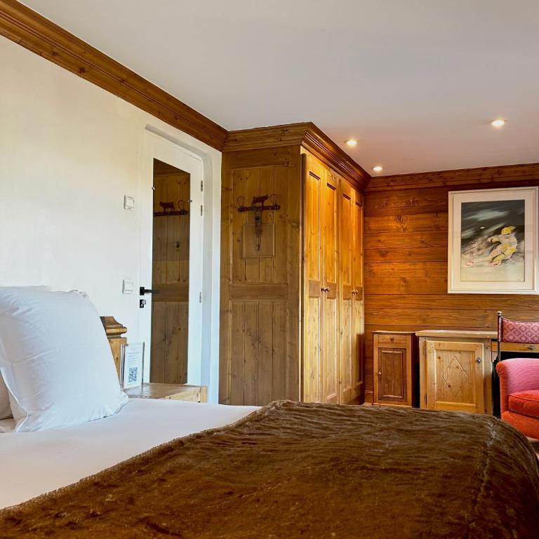 Hôtel Les Peupliers - Chambre Supérieure - Vue sur Montagne - 1