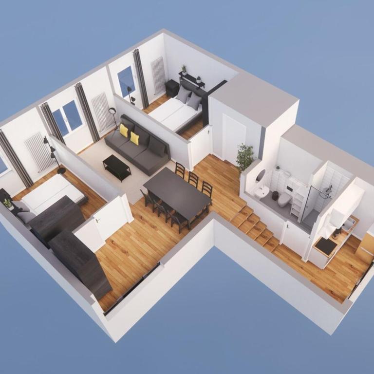 Urban Apartment with 2 Bedrooms - Apartment - 16