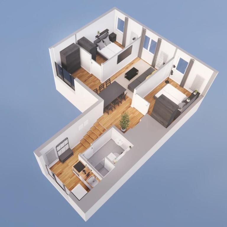 Urban Apartment with 2 Bedrooms - Apartment - 17