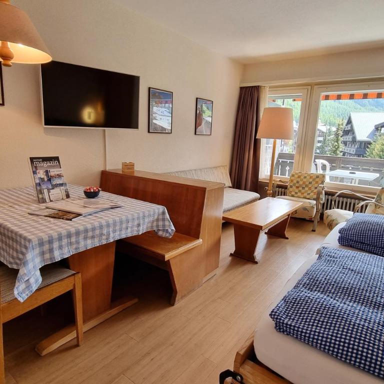 Haus Matten, Studio Findeln - Apartamento de 1 dormitorio - 6