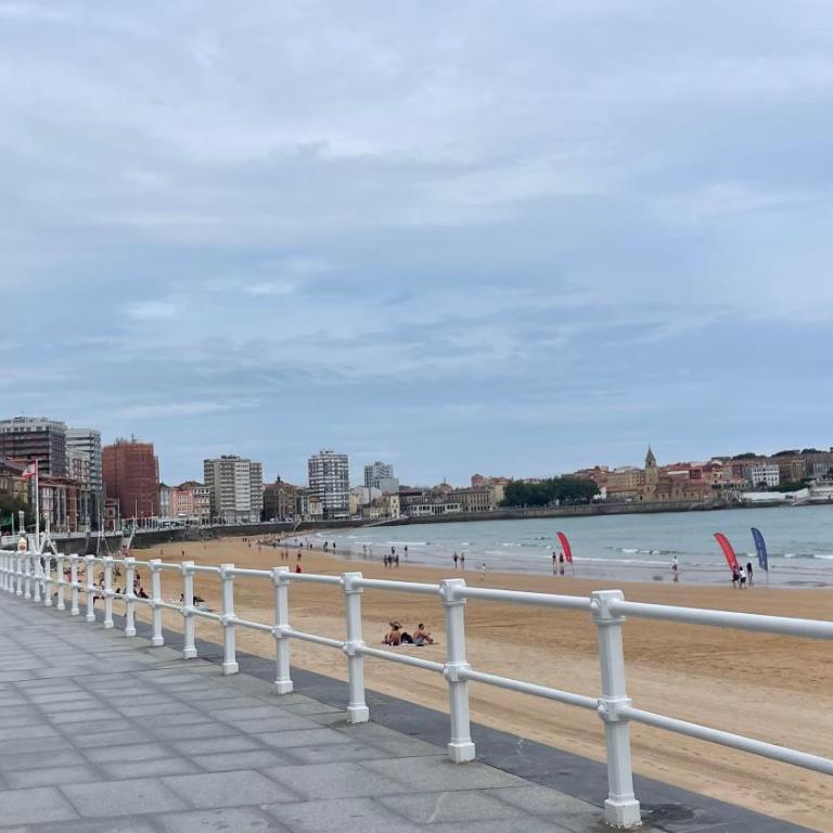 Apartamento Playa de Gijon - Apartamento de 1 dormitorio - 43